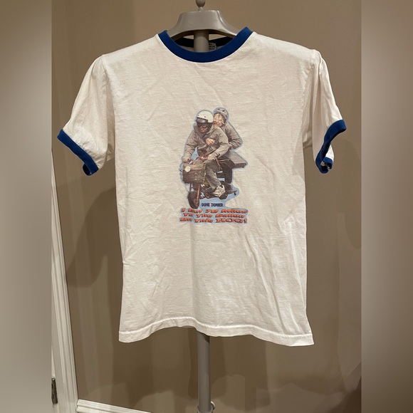 Vintage 1990s Dumb And Dumber Movie Promo Ringer T- - Picture 2 of 8